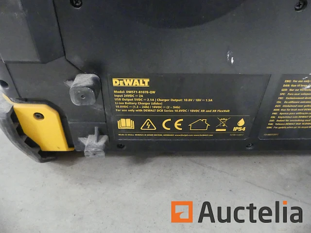 Dewalt accuspijkermachine + bouwplaatsradio - afbeelding 3 van  13