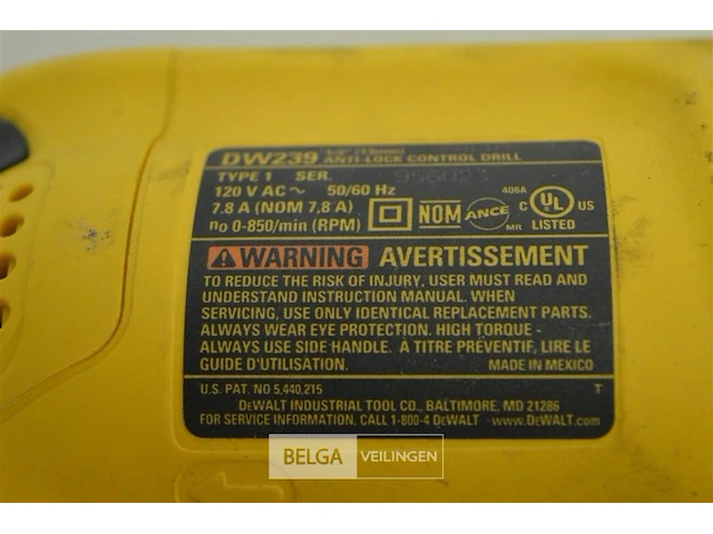 Dewalt boormachine 120v - afbeelding 6 van  6