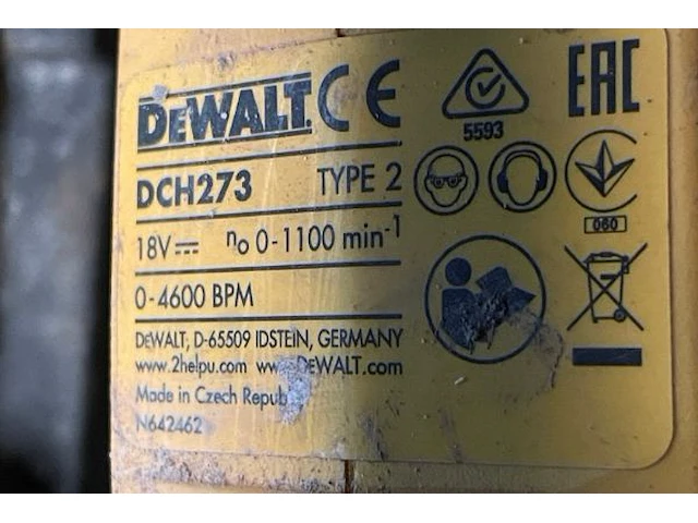 Dewalt boormachine - afbeelding 5 van  5
