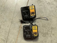 Dewalt dcb107 accu laders (2x) - afbeelding 1 van  1