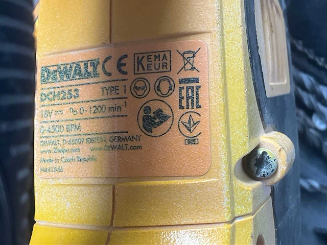 Dewalt dch253 boormachine - afbeelding 4 van  5