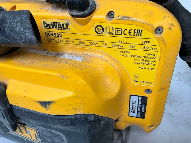 Dewalt dcv582 stofzuiger - afbeelding 6 van  9