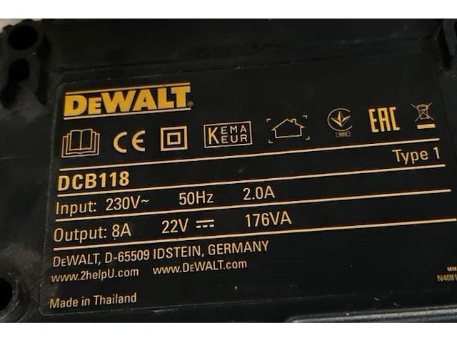 Dewalt doorslijper - afbeelding 5 van  5