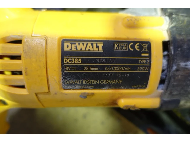 Dewalt draadloze reciprozaag - afbeelding 3 van  3