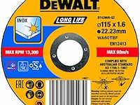 Dewalt dt43905-qz korte plaat roestvrij staal - afbeelding 1 van  3