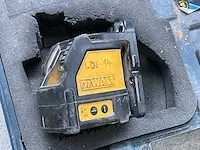 Dewalt dw088 bouwlaser en ontvanger bosch lr2 - afbeelding 1 van  5