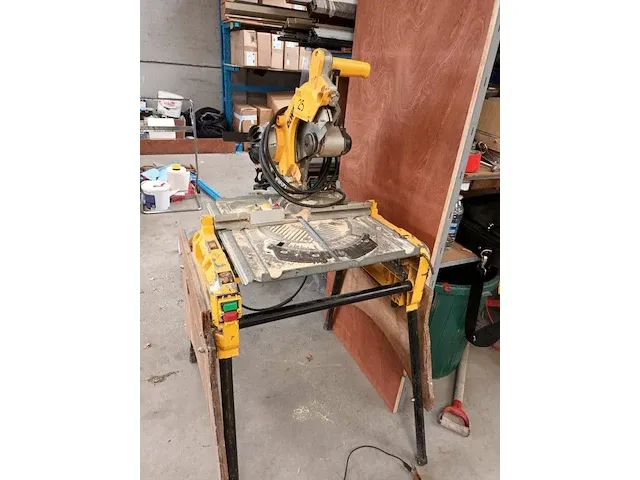 Dewalt dw743 combinatiezaagmachine - afbeelding 4 van  4