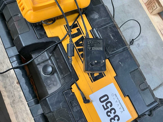 Dewalt dwst1 accu werfradio - afbeelding 5 van  5