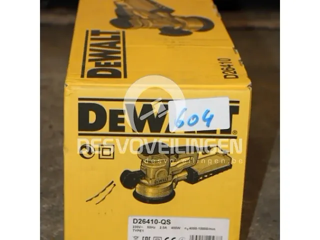 Dewalt excenterschuurmachine - afbeelding 2 van  4
