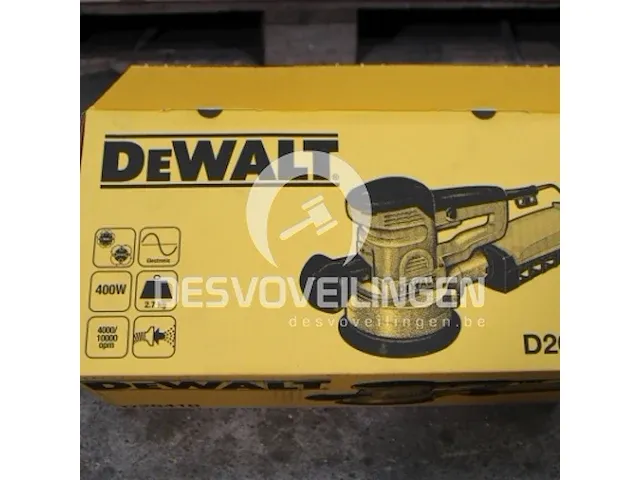 Dewalt excenterschuurmachine - afbeelding 3 van  4
