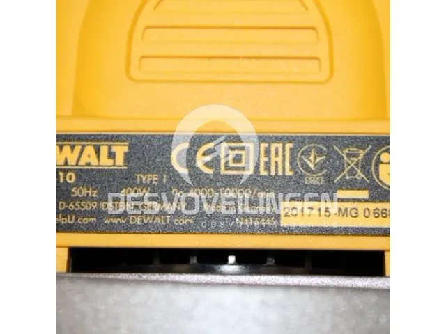 Dewalt excenterschuurmachine - afbeelding 4 van  4