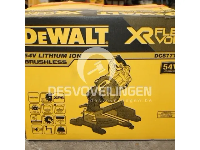 Dewalt flexvolt afkort-/verstekzaag - afbeelding 5 van  7