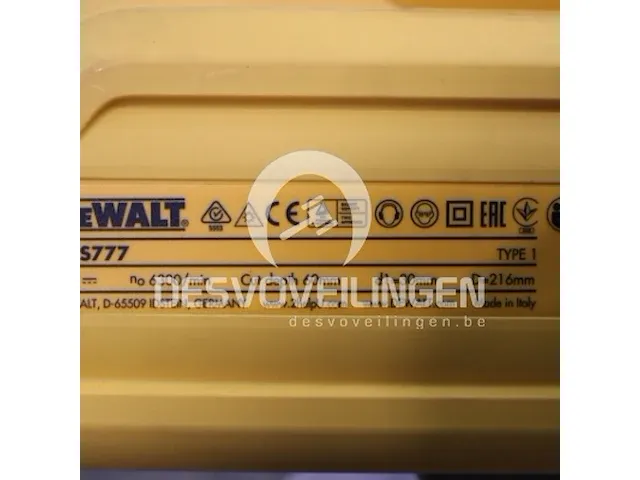 Dewalt flexvolt afkort-/verstekzaag - afbeelding 7 van  7