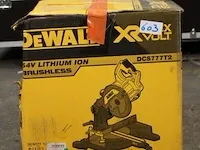 Dewalt flexvolt afkort-/verstekzaag - afbeelding 1 van  7