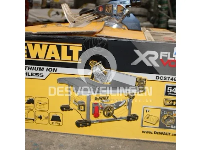 Dewalt flexvolt tafelzaag - afbeelding 3 van  9