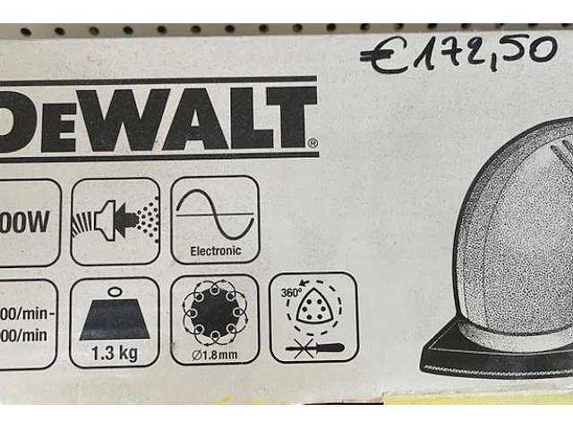 Dewalt hoekschuurmachine - afbeelding 2 van  2