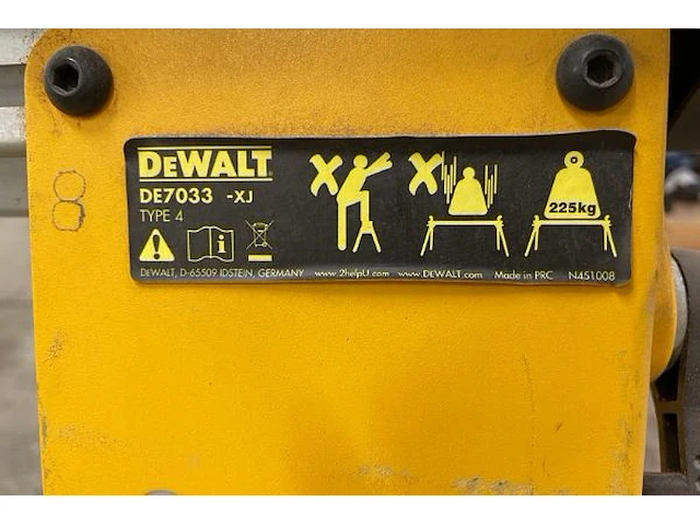Dewalt materiaal steun - afbeelding 5 van  5