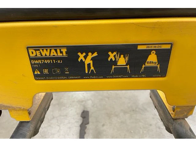 Dewalt onderstel - afbeelding 3 van  3