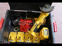 Dewalt ontbramen, accu's, laders - afbeelding 2 van  8