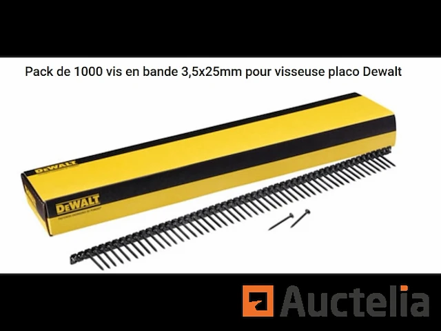 Dewalt pk1000 strip gipsplaat schroeven - afbeelding 1 van  1