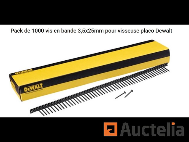 Dewalt pk1000 strip gipsplaatschroeven - afbeelding 1 van  1