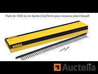 Dewalt pk1000 strip gipsplaatschroeven - afbeelding 1 van  1