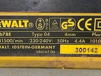 Dewalt schaafmachine - afbeelding 5 van  5