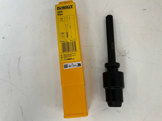 Dewalt sds max adapter naar sds-plus - afbeelding 1 van  6