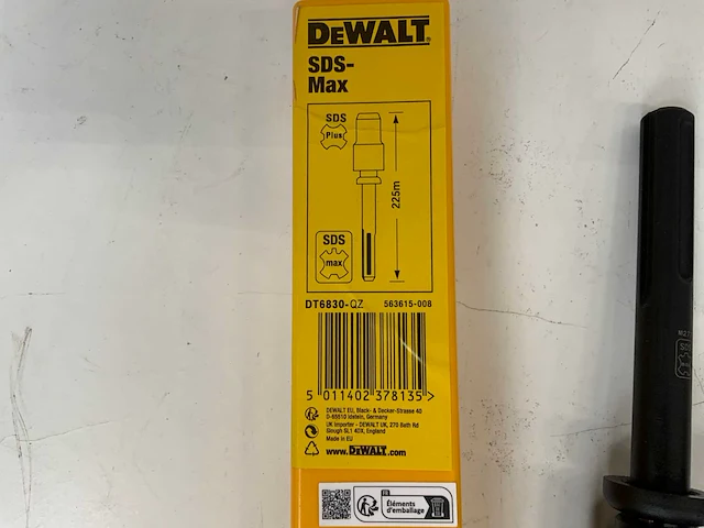 Dewalt sds max adapter naar sds-plus - afbeelding 5 van  6