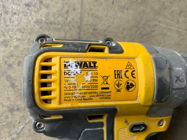 Dewalt slagmoersleutel - afbeelding 4 van  4