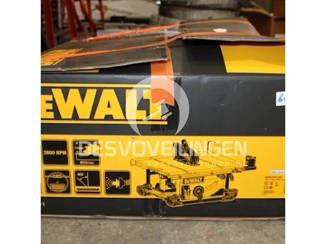 Dewalt tafelzaag - afbeelding 3 van  7