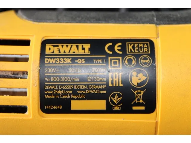 Dewalt versterkzaag - afbeelding 3 van  4