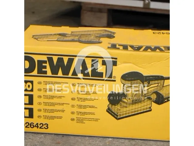 Dewalt vlakschuurmachine - afbeelding 1 van  3