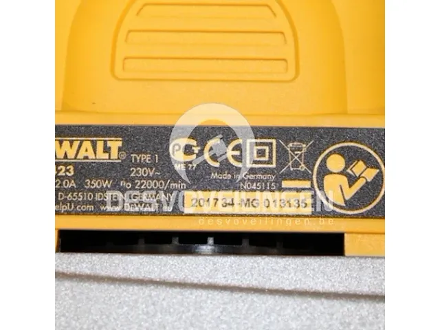 Dewalt vlakschuurmachine - afbeelding 3 van  3
