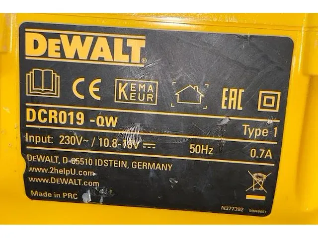 Dewalt werfradio - afbeelding 2 van  5
