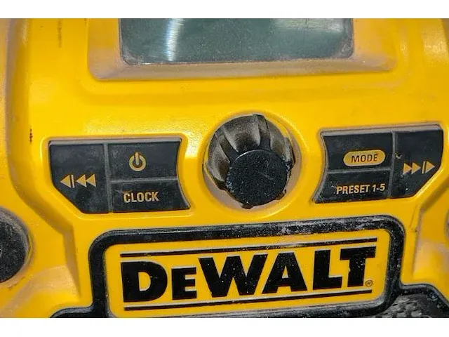 Dewalt werfradio - afbeelding 4 van  5