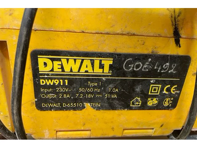 Dewalt werfradio - afbeelding 3 van  4