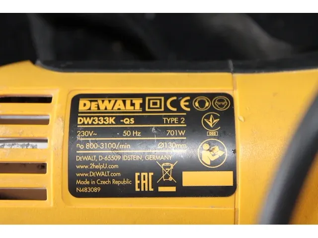Dewalt wipzaag - afbeelding 3 van  4