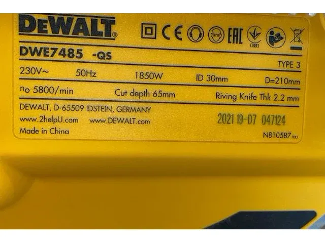 Dewalt zaagtafel - afbeelding 6 van  8