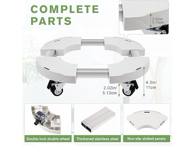 Dewel plantenrol ø 30-50cm - afbeelding 3 van  3