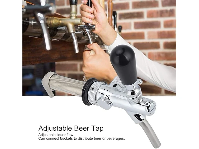 Dewin verstelbare bierkraan - afbeelding 5 van  5