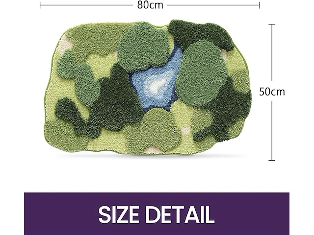 Dexi badmat 50 x 80 cm - afbeelding 4 van  4