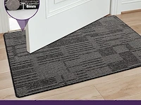 Dexi deurmat 80 x 120 cm charcoal - afbeelding 3 van  3