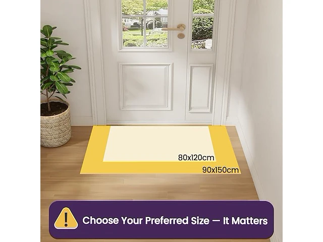 Dexi deurmat 80 x 120 cm - afbeelding 2 van  3