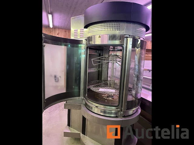 D'heldt fri-jado multisserie automatische rotisserie - afbeelding 3 van  8