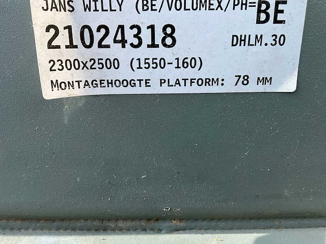 Dhollandia dhlm.30 laadklep - afbeelding 7 van  15