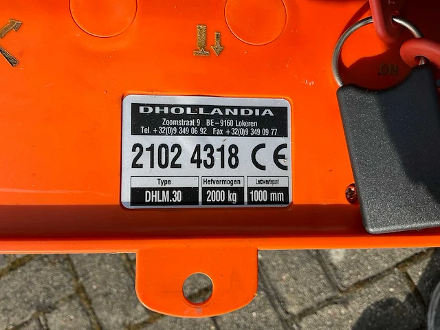 Dhollandia dhlm.30 laadklep - afbeelding 13 van  15