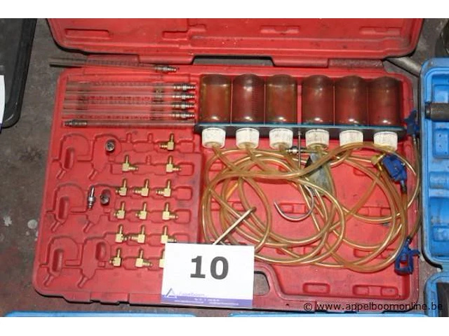 Diagnostische cilinder flow meter en adapter set - afbeelding 1 van  1