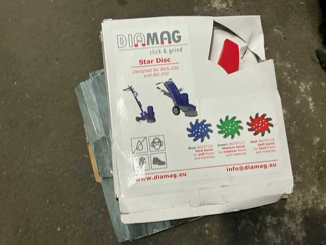 Diamag diverse diamantslijpschijven (3x) - afbeelding 3 van  3