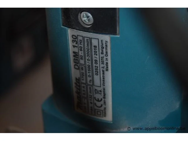 Diamandboormachine makita, dbm 130 - afbeelding 2 van  2